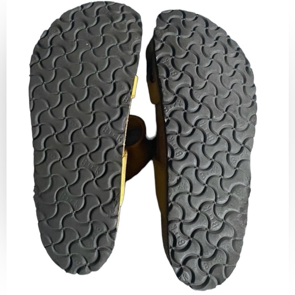 Yellow Birkenstock Mayari Ethno Ochre Printed - Size 40 US 9 9.5 - Picture 4 of 6